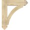Ekena Millwork Thorton Arts & Crafts Rough Sawn Bracket, Douglas Fir, 6"W x 30"D x 34"H BKT06X30X34THR03RDF - alternate 2